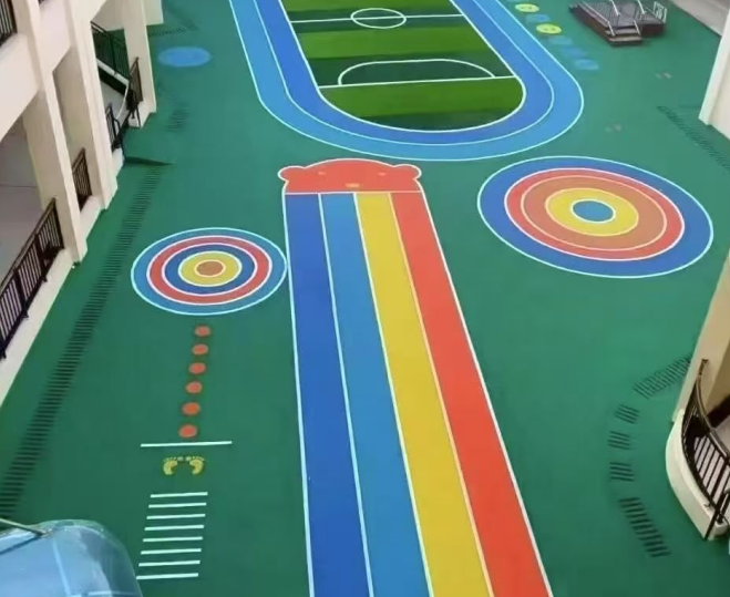 益阳市健身步道硅pu球场 - 推荐